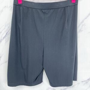 Eileen Fisher | Black Walking Shorts | 2X